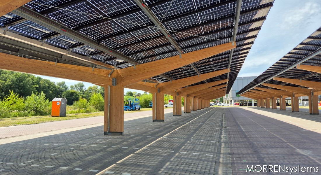 MORRENsystems solar parking Nij Smellinghe Drachten